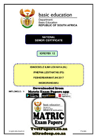 IsiNdebele HL P3 Feb-March 2017 Memo.pdf
